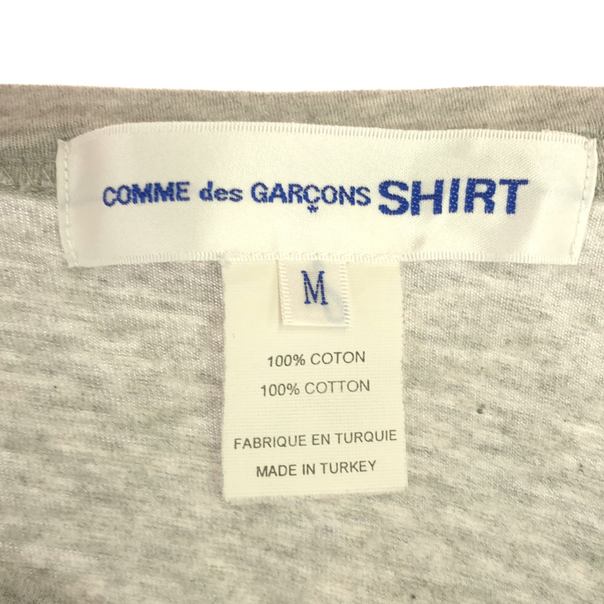 COMME des GARCONS SHIRT / 콤데 갤슨 셔츠 | × Disney mickey / 디즈니 미키 프린트 티셔츠 컷소우 | M | 남성