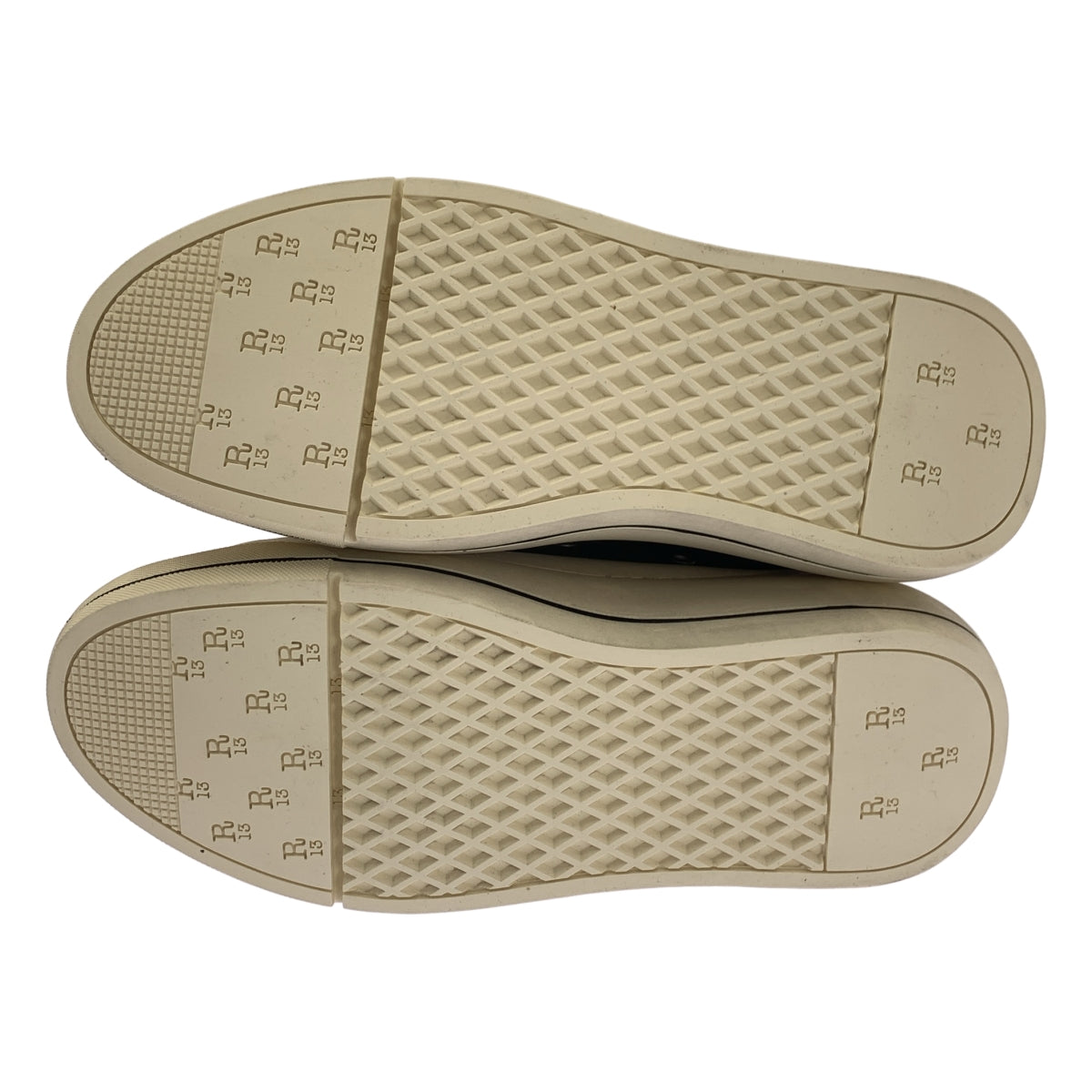 R13 / 얼 서틴 | 플랫폼 백 Zip 하이 컷 운동화 | 9 | 남성