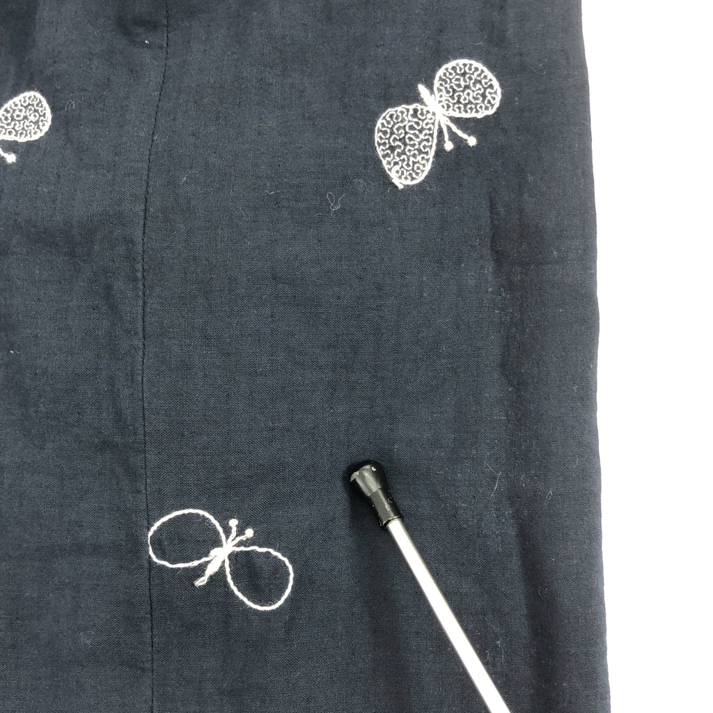 mina perhonen / ミナペルホネン | choucho / ちょうちょ エンブロイダリー ウエストゴム ボリューム スカート / 裏地付き | 38 | レディース