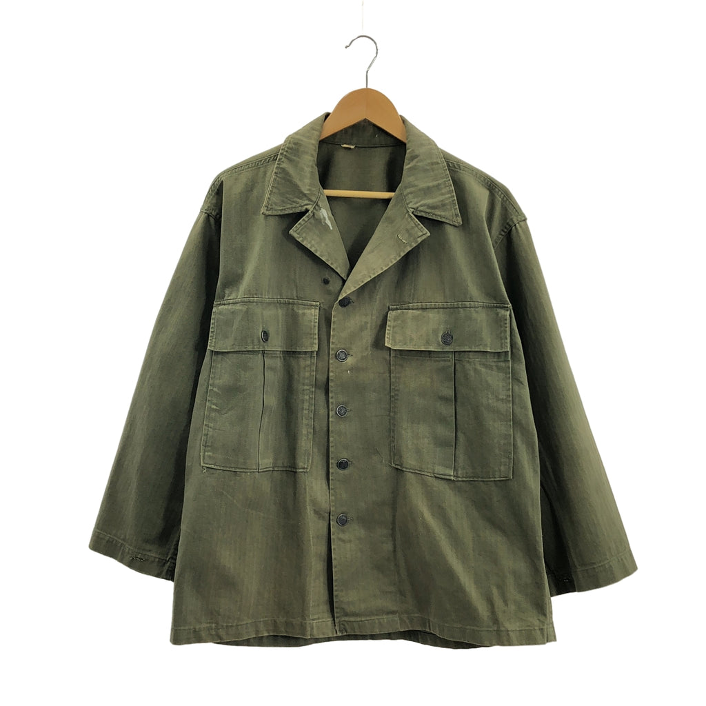 USARMY / 미군 | 1940s | M43 HBT JACKET 스타 버튼 밀리터리 재킷 | 38 | 남성