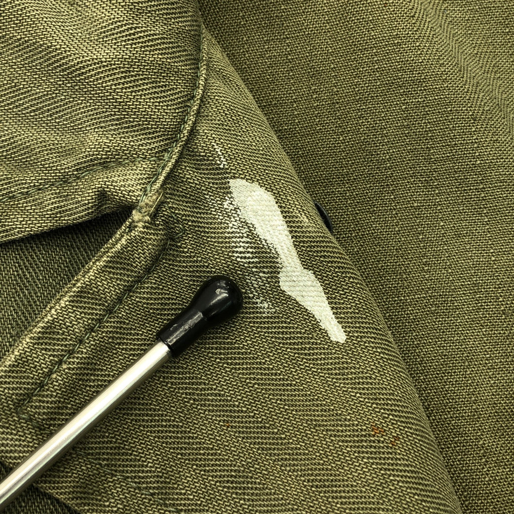 USARMY / 미군 | 1940s | M43 HBT JACKET 스타 버튼 밀리터리 재킷 | 38 | 남성