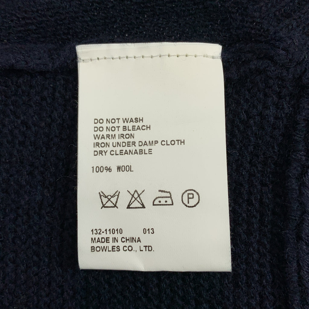 HYKE / ハイク | ウール オーバーシルエット ポンチョ ニット セーター | 1 | レディース