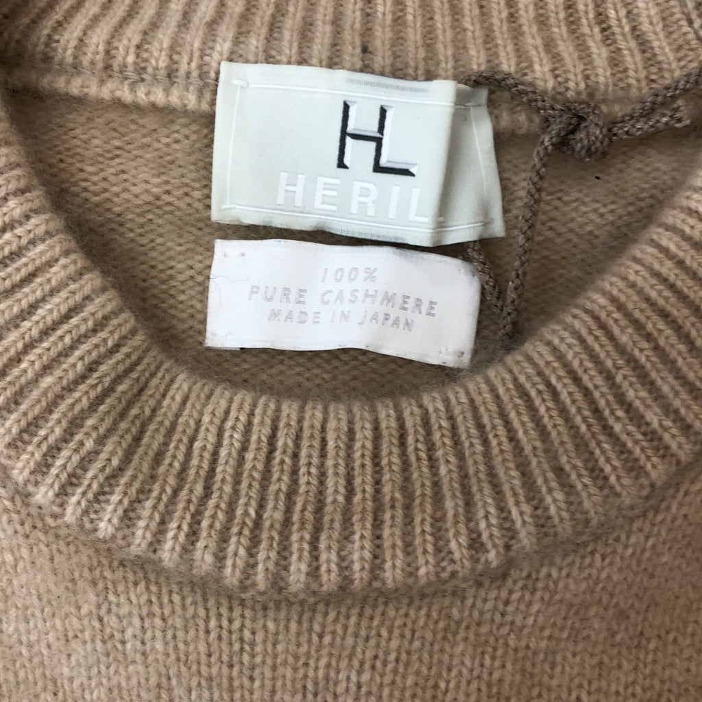 HERILL / ヘリル | 2024AW | Golden cash Pullover カシミヤ クルーネックニット | 0 | レディース