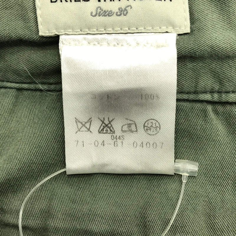 DRIES VAN NOTEN / ドリスヴァンノッテン | コットン ワイドチノパンツ | 36 | レディース