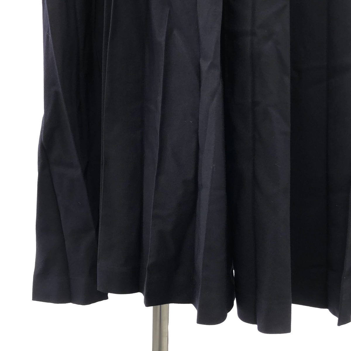 COMME des GARCONS COMME des GARCONS / 콤콤 | 2015SS | 울 주름 가공 매달아 롱 스커트 | S | 네이비 | 여성