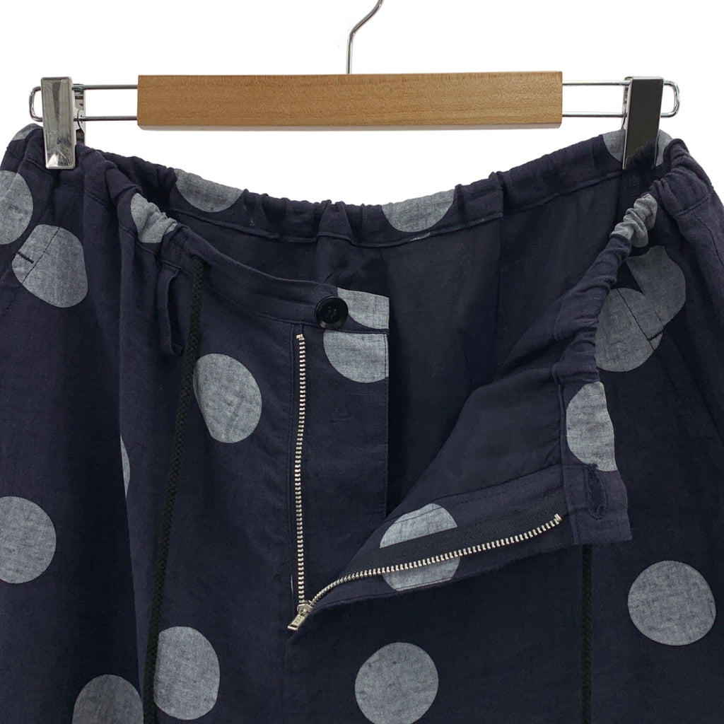 Y's / Y's Yohji Yamamoto | 2010 春夏系列 | 波點抽繩燈籠褲/全襯裡 | 2 碼 | 女款