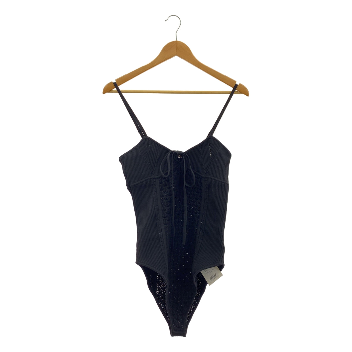 PRANK PROJECT / プランクプロジェクト | Eyelet Knit Bodysuit アイレット ニット ボディスーツ | F | レディース