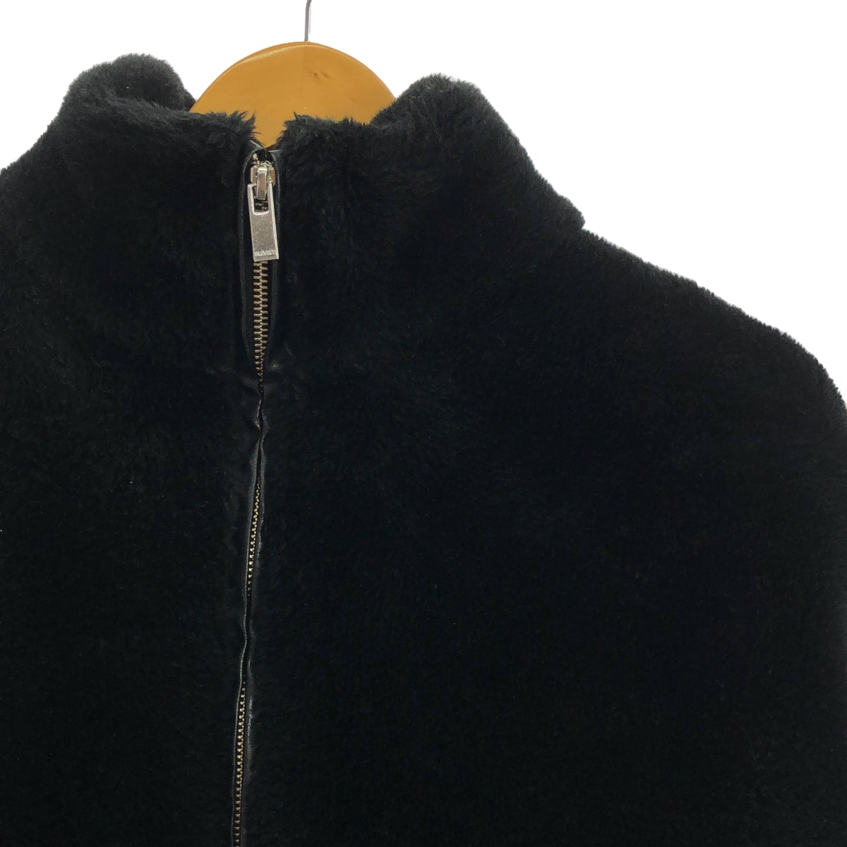 sulvam / Sulvam | 2019AW | fur JKT Big fur stand collar jacket | S | Black | Men's