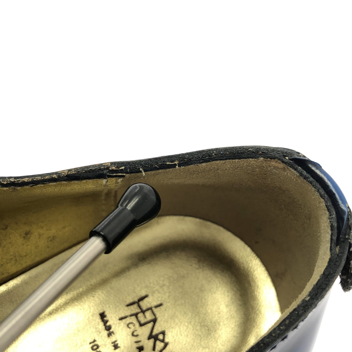 Henry Cuir | 真皮繫帶正裝鞋 | 36碼 | 藍色 | 女士