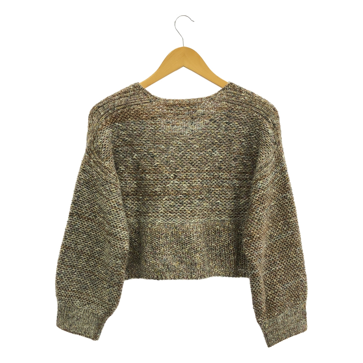 貪婪國際 |馬海毛混紡 V 領短針織衫 | F |多色 |女性的