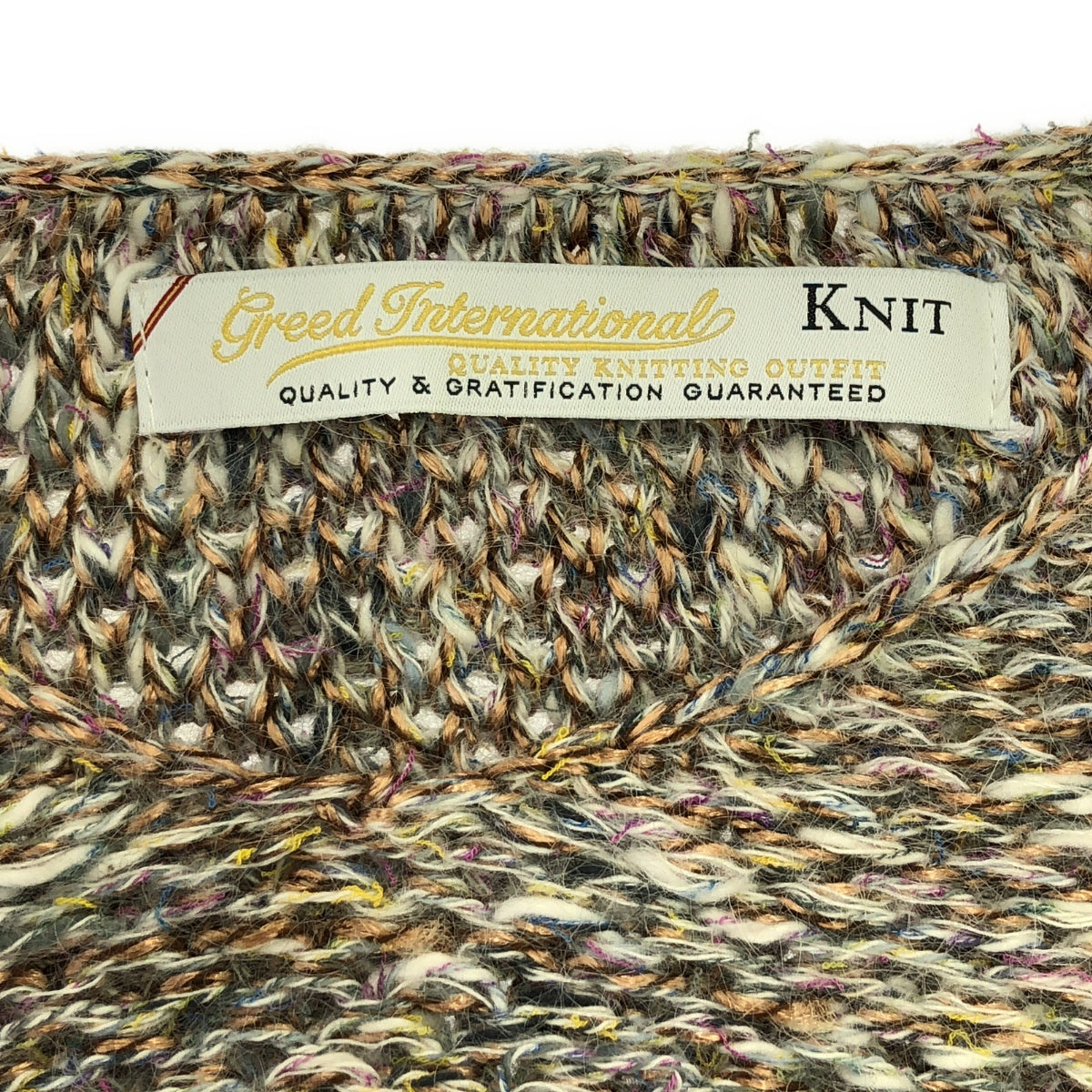 貪婪國際 |馬海毛混紡 V 領短針織衫 | F |多色 |女性的