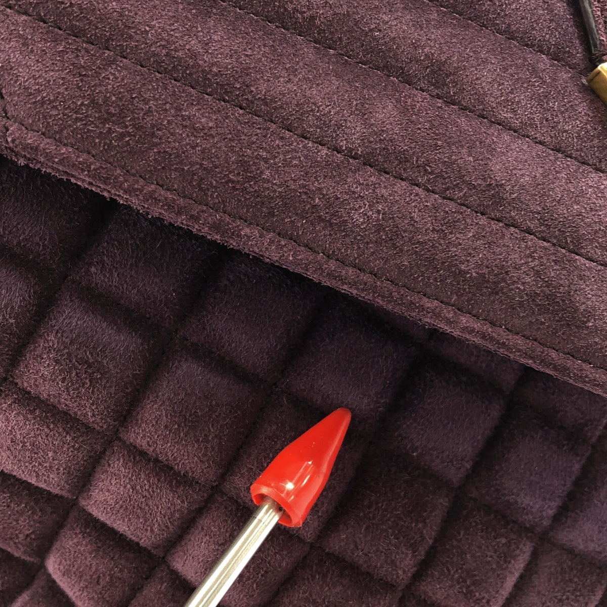 SAINT LAURENT / サンローラン | YSL Tri-Quilt V Flap Shoulder