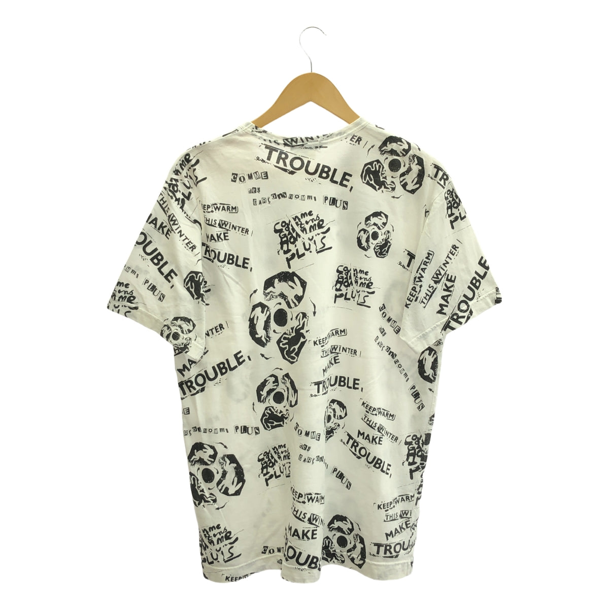 COMME des GARCONS HOMME PLUS | 2008AW | ×Jamie Reid Jamie Reid all-over print T-shirt | L | Men's