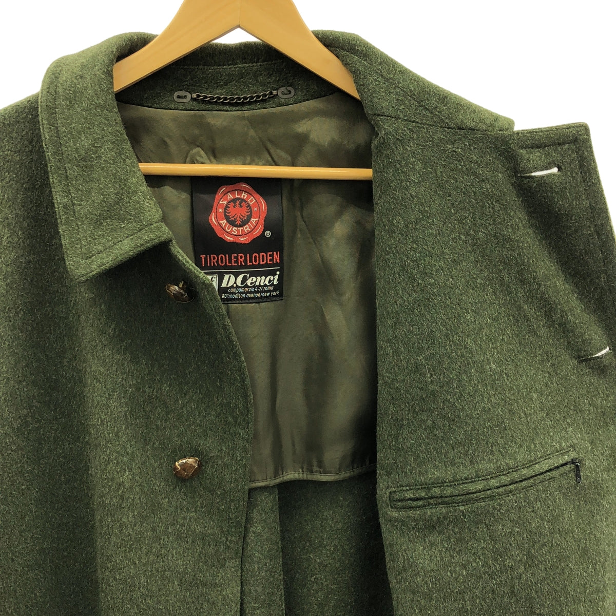 VINTAGE / Vintage clothing | 70s-80s Vintage SALKO×D.CENCI LODEN COAT Salko wool alpaca loden coat | 52 | Men's