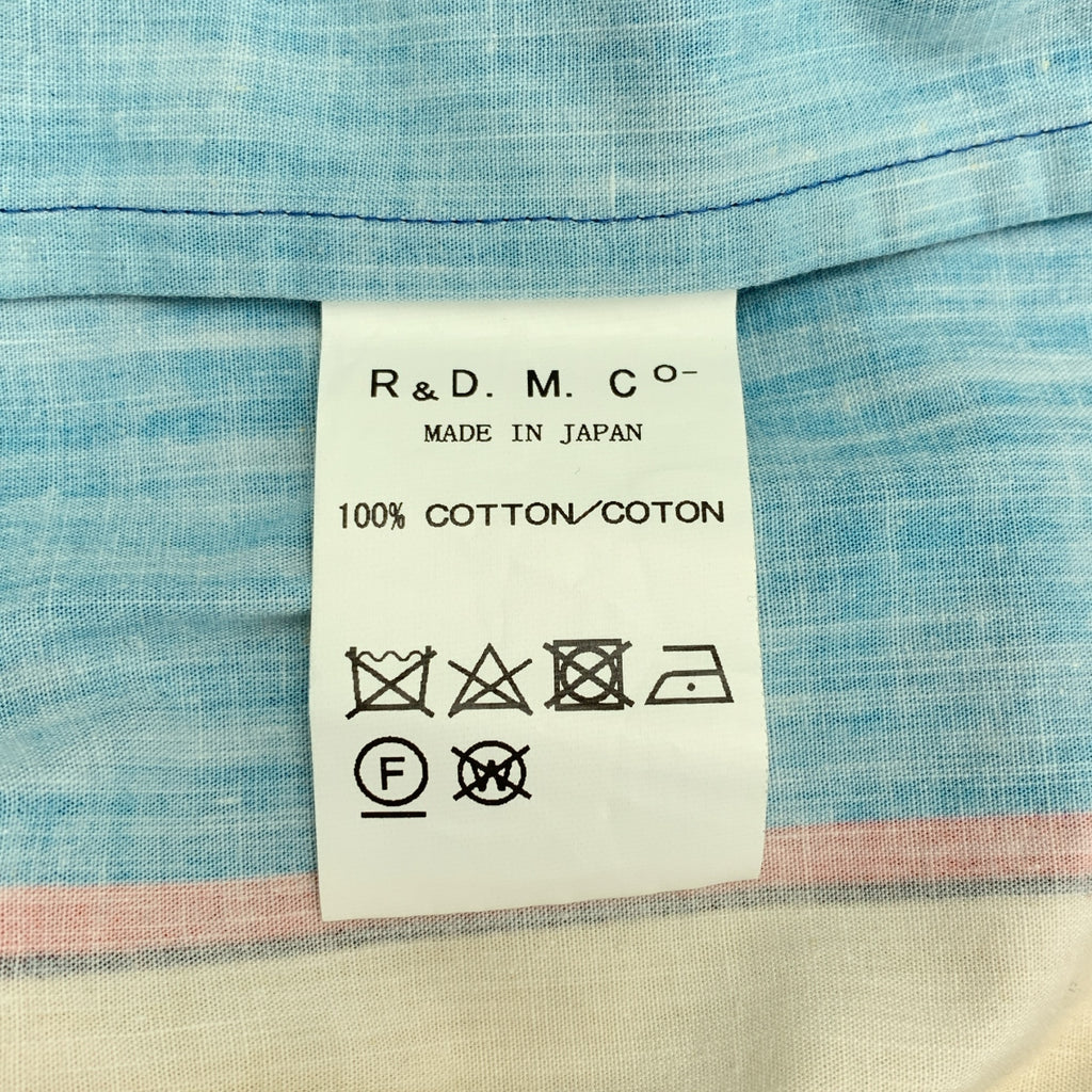 R & D.M.Co- / オールドマンズテーラー | 総柄 ワンポイントロゴ ドローストリングスカート | F | レディース