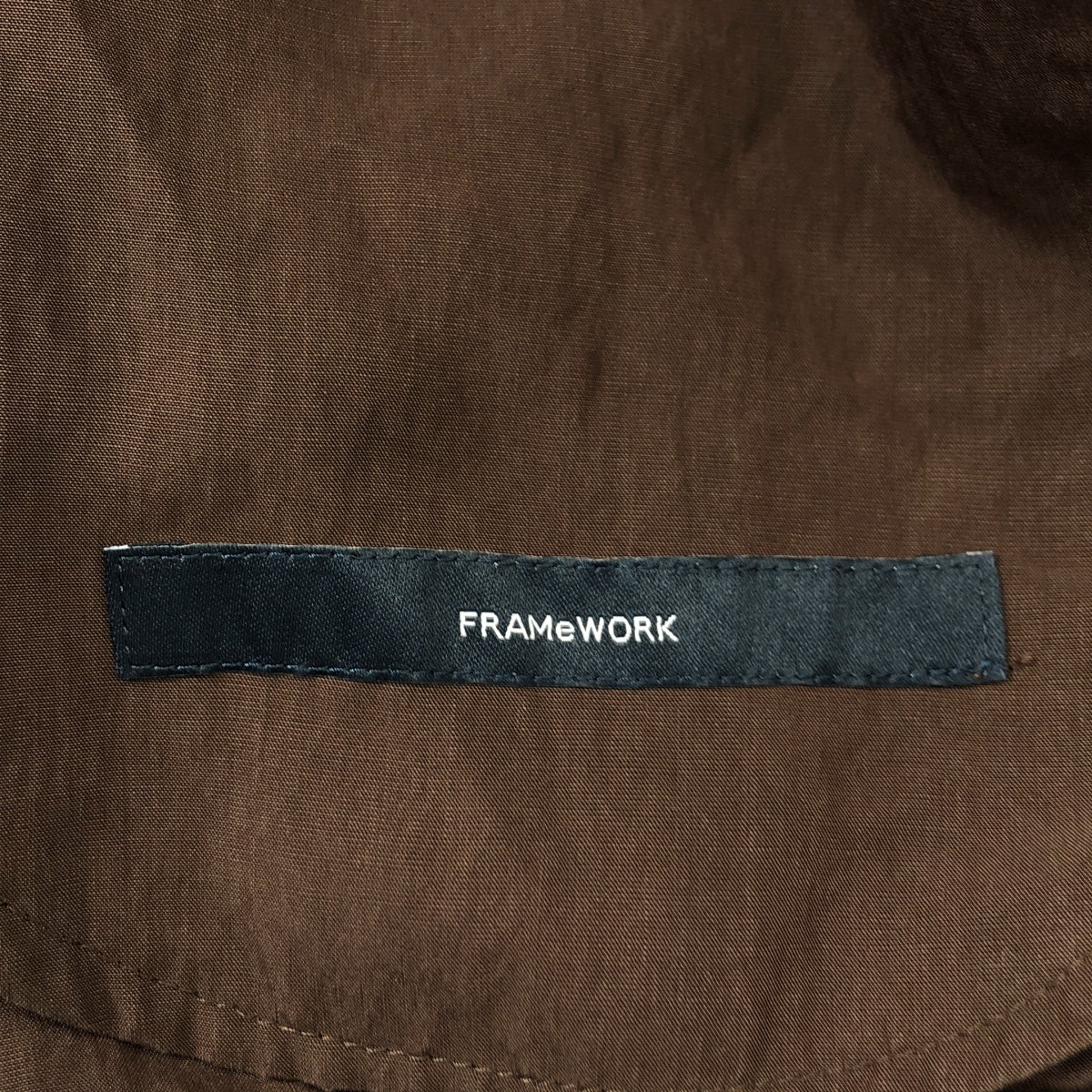 Framework / フレームワーク | 2025SS | フィブリル ポプリン サック ドレス ワンピース | 36 | レディース