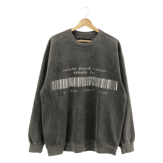 ESSAY | 2023AW | PIGMENT SWEATER | Pigment dyed crew neck sweatshirt | F | Men's