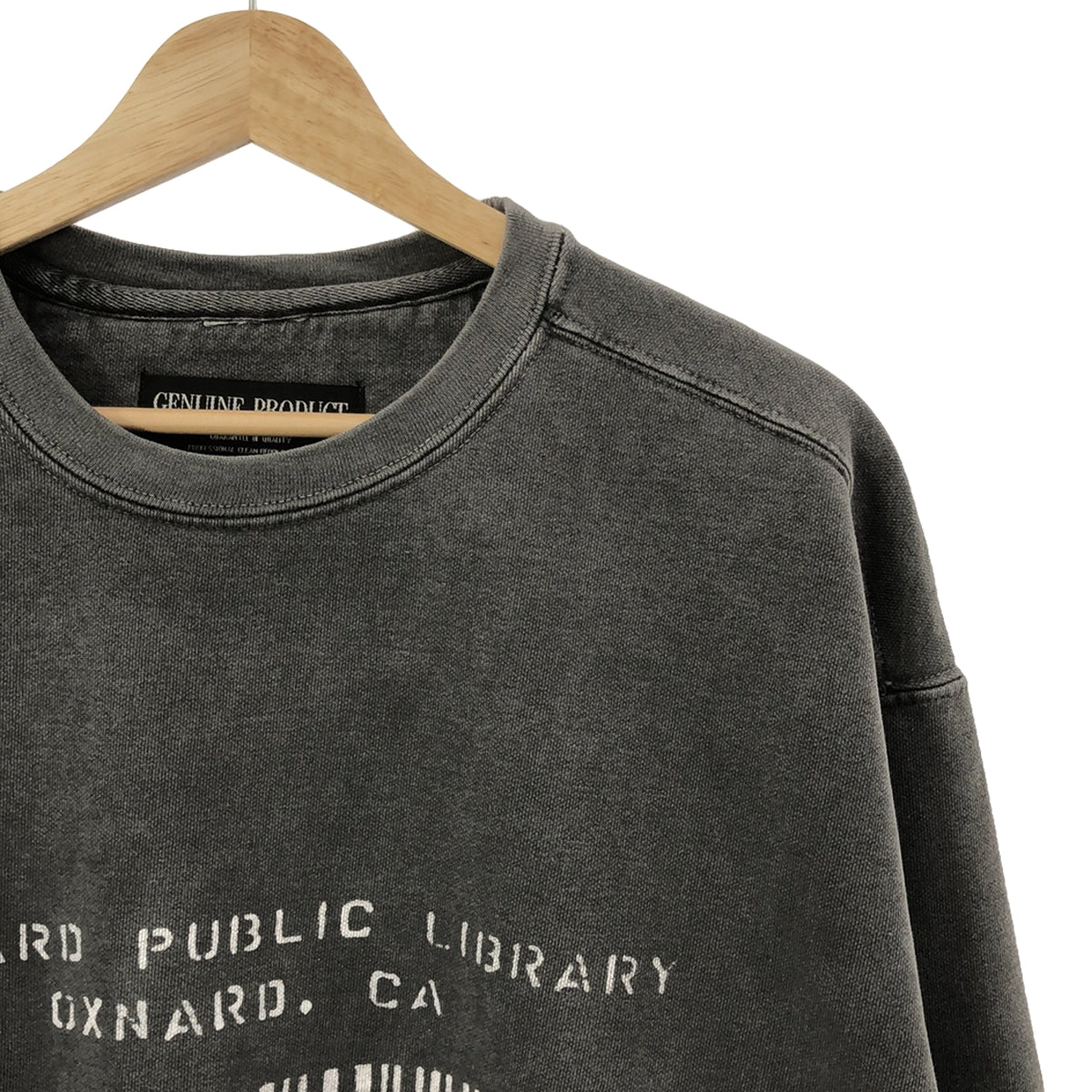 ESSAY | 2023AW | PIGMENT SWEATER | Pigment dyed crew neck sweatshirt | F | Men's