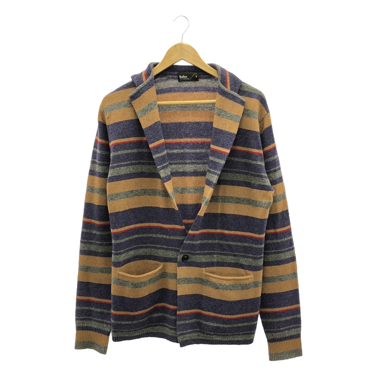 kolor / COLOR | Wool knit jacket | 2 | Multicolor | Men's