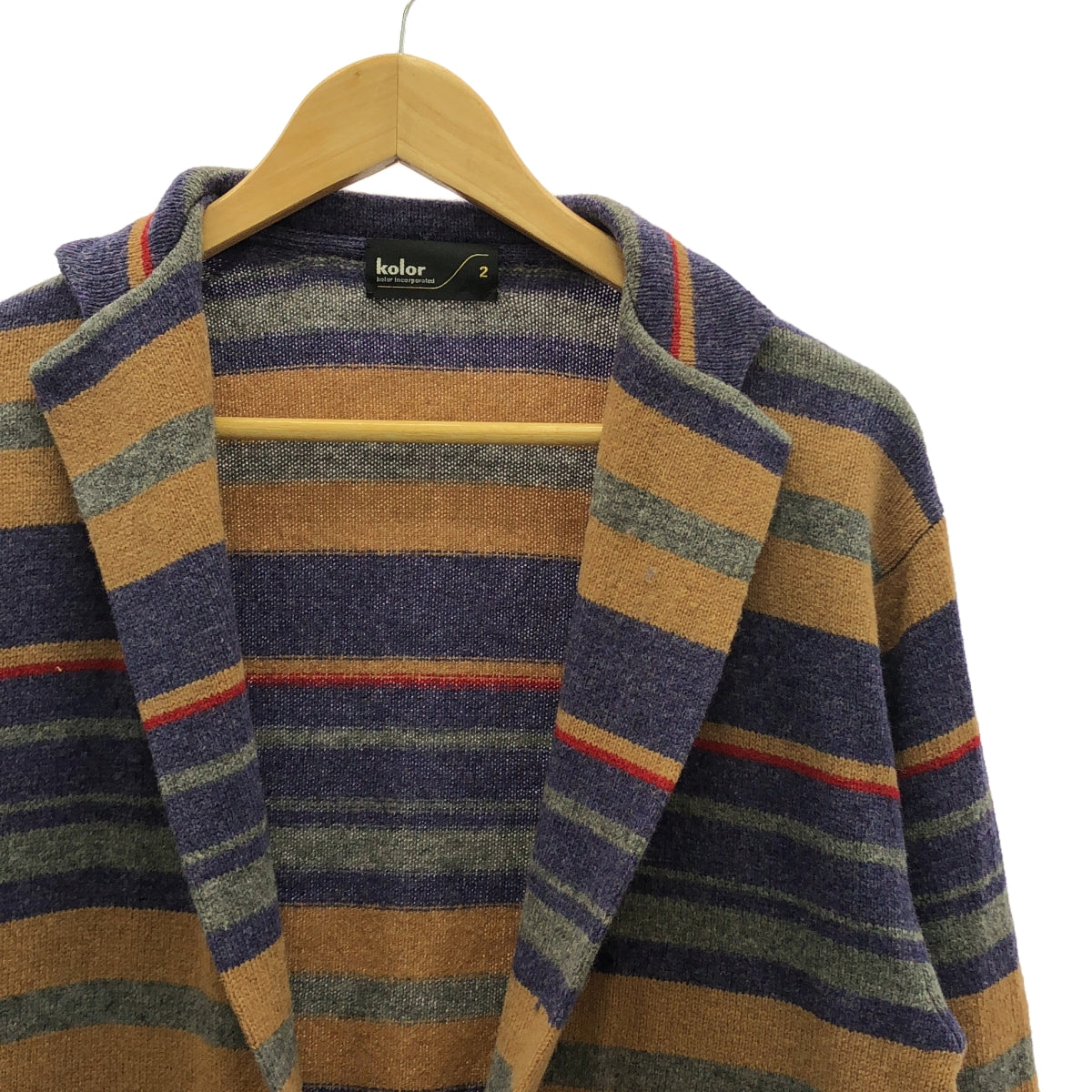 kolor / COLOR | Wool knit jacket | 2 | Multicolor | Men's