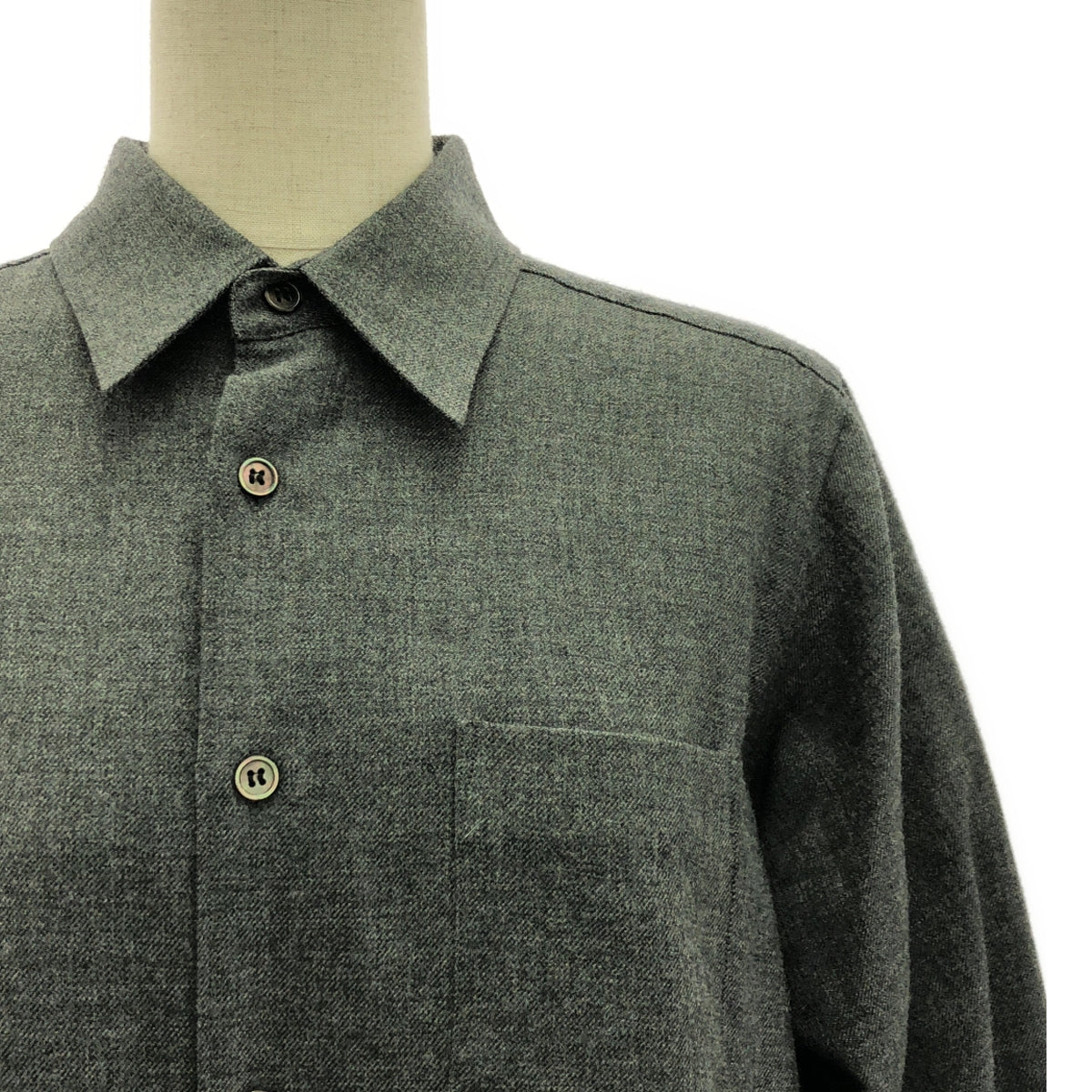 JUNYA WATANABE COMME des GARCONS / 渡邊淳也 |公元 1998 年 |羊毛褶襉襯衫連身裙| F |女性的