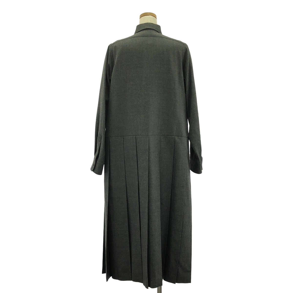JUNYA WATANABE COMME des GARCONS / 渡邊淳也 |公元 1998 年 |羊毛褶襉襯衫連身裙| F |女性的