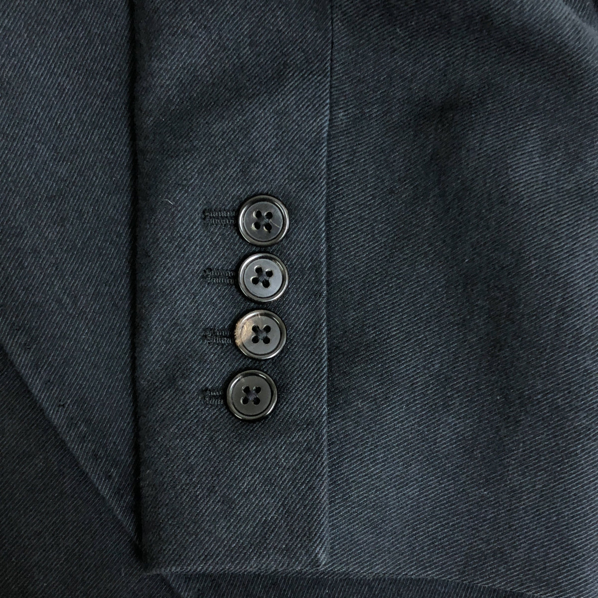 ANN DEMEULEMEESTER / アンドゥムルメステール | 2B シングルブレスト テーラード オーバージャケット / 総裏地 | XXS | メンズ