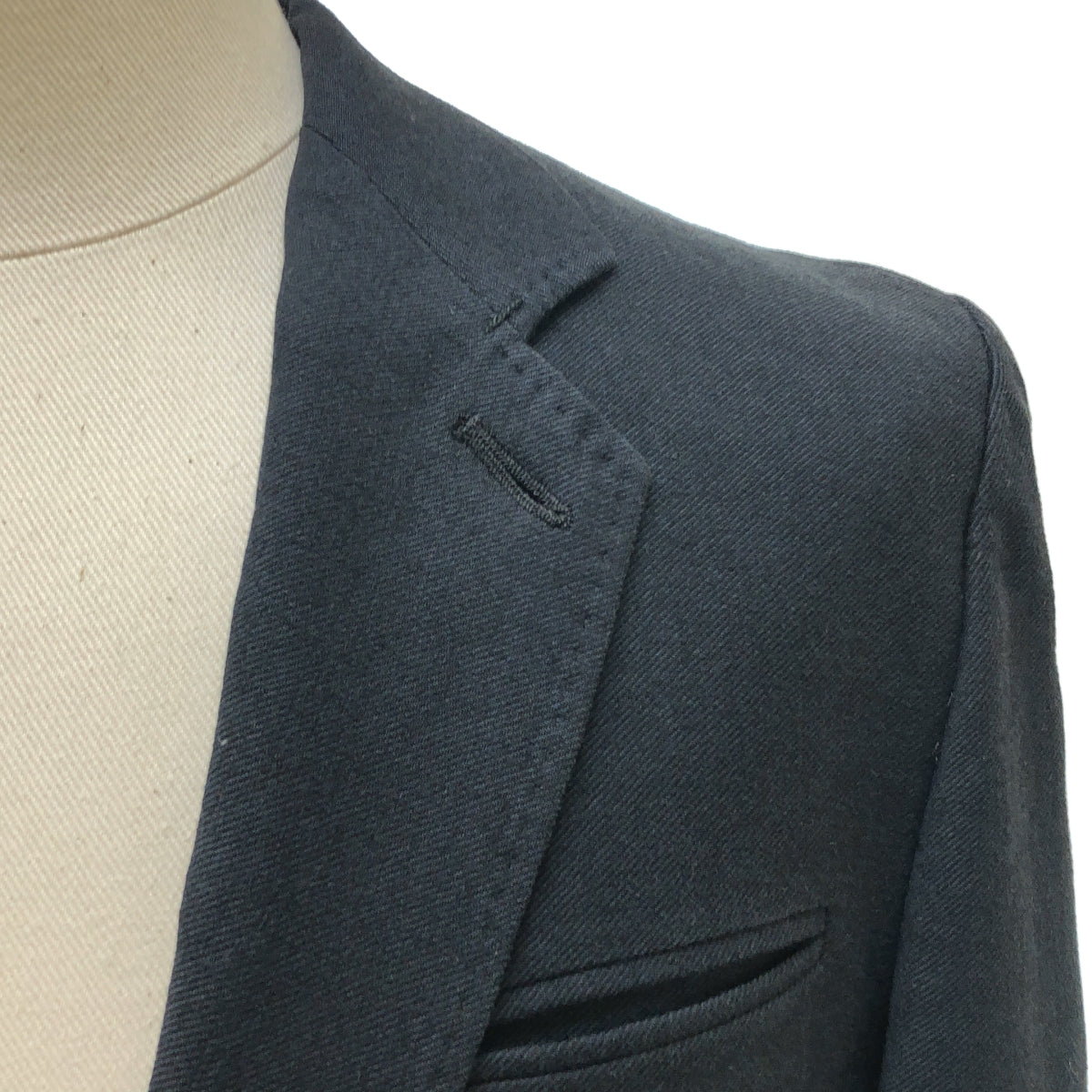 ANN DEMEULEMEESTER / アンドゥムルメステール | 2B シングルブレスト テーラード オーバージャケット / 総裏地 | XXS | メンズ