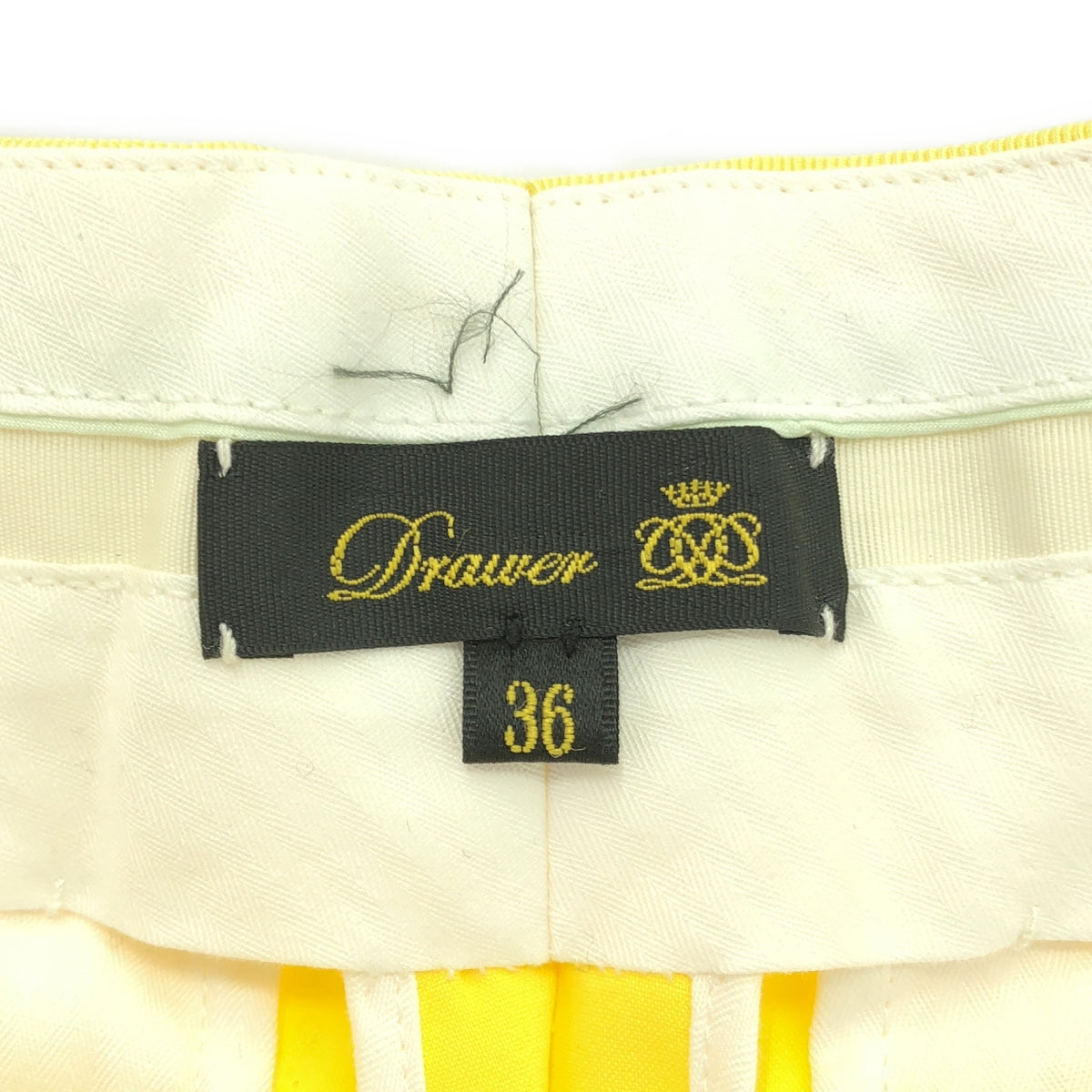 Drawer | SPRING front stitch color pants | 36 | Women's