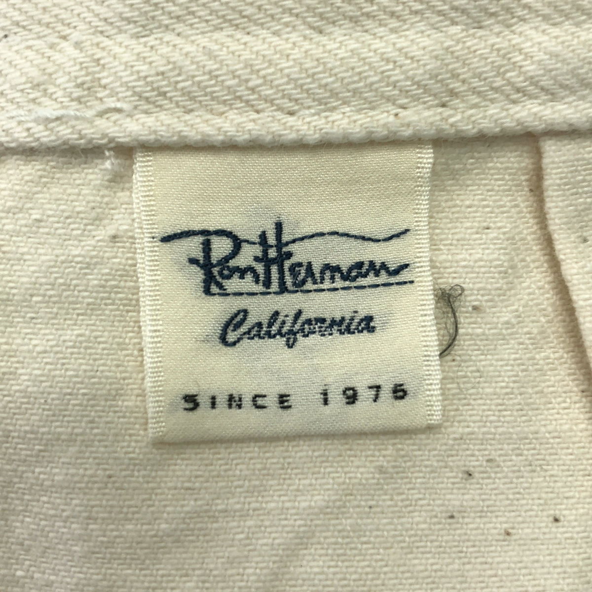 Ron Herman / ロンハーマン | デニム フレア ロングスカート | S | アイボリー | レディース