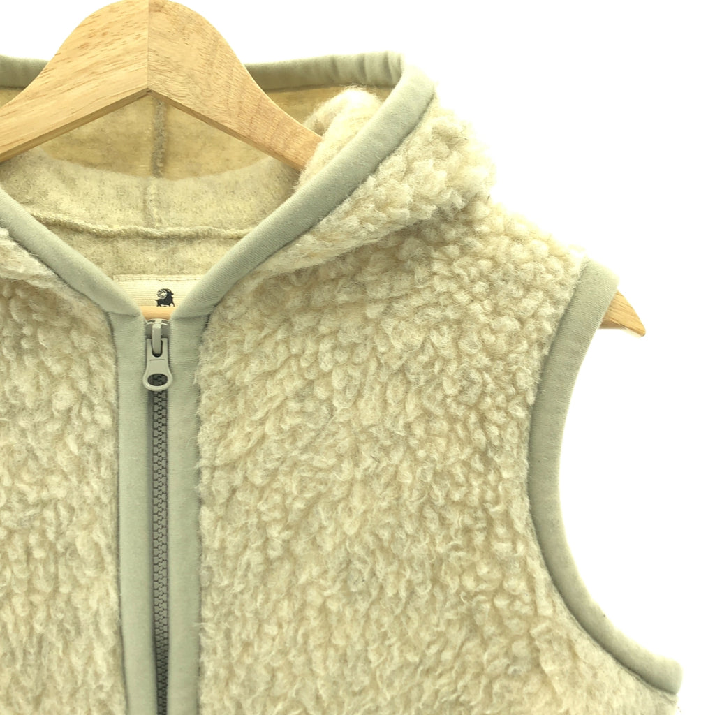 COLD BREAKER / コールドブレーカー | ジップ ボア フーデッド ベスト | XL | レディース