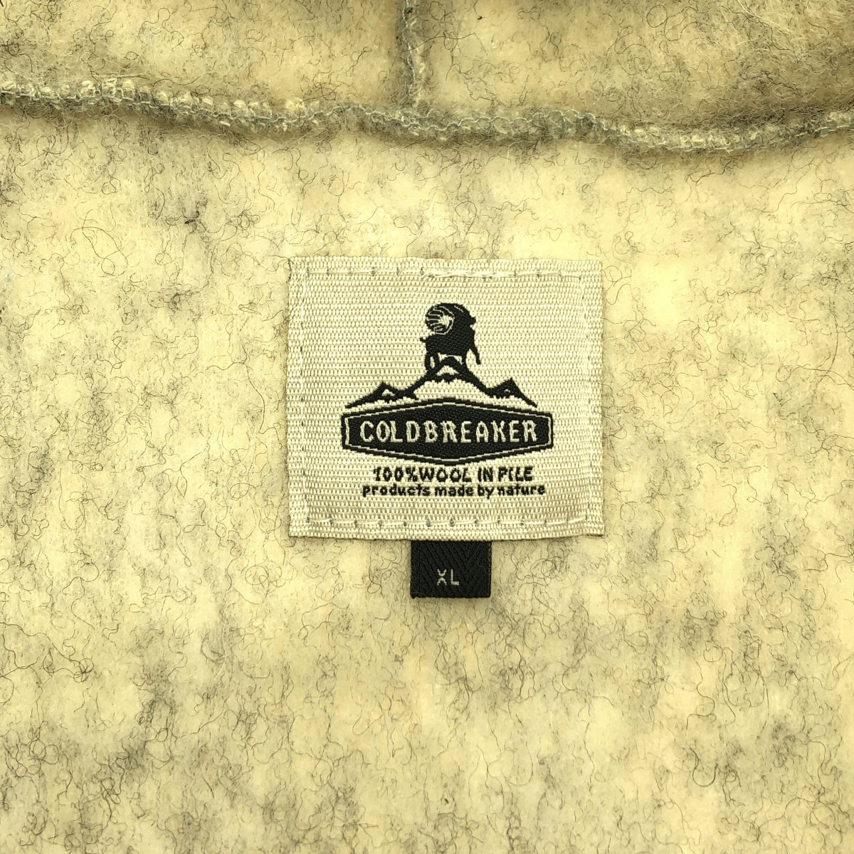 COLD BREAKER / コールドブレーカー | ジップ ボア フーデッド ベスト | XL | レディース