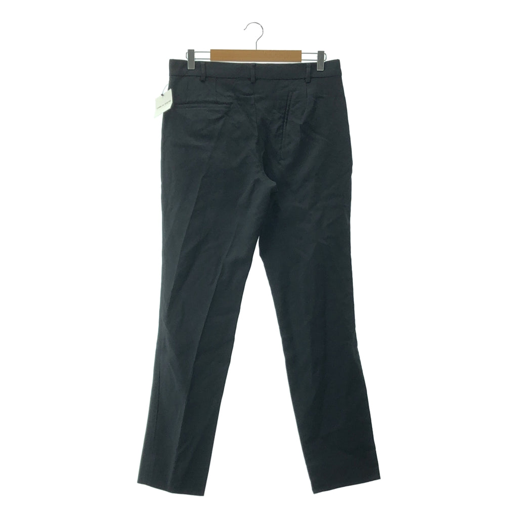COMME des GARÇONS HOMME PLUS | 2024 春夏 |聚酯纖維成品不對稱側拉鍊休閒褲 |尺寸 M |男士