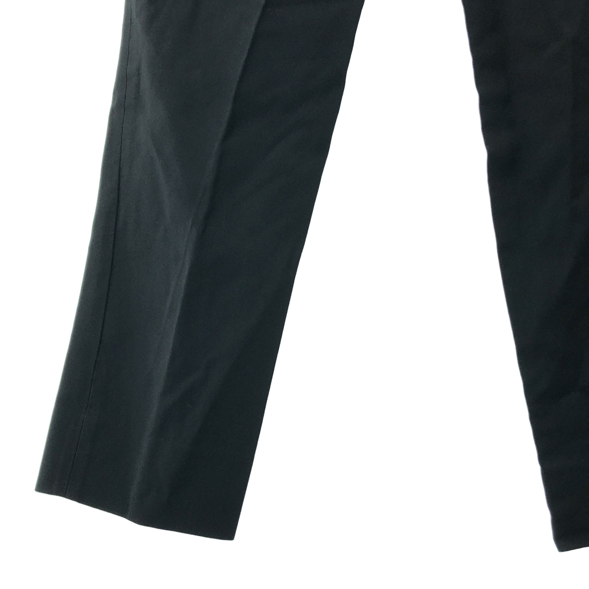 COMME des GARCONS HOMME PLUS / 콤데 갤슨 옴플루스 | 2024SS | 폴리에스터 제품 가공 변형 비대칭 사이드 지퍼 슬랙스 팬츠 |