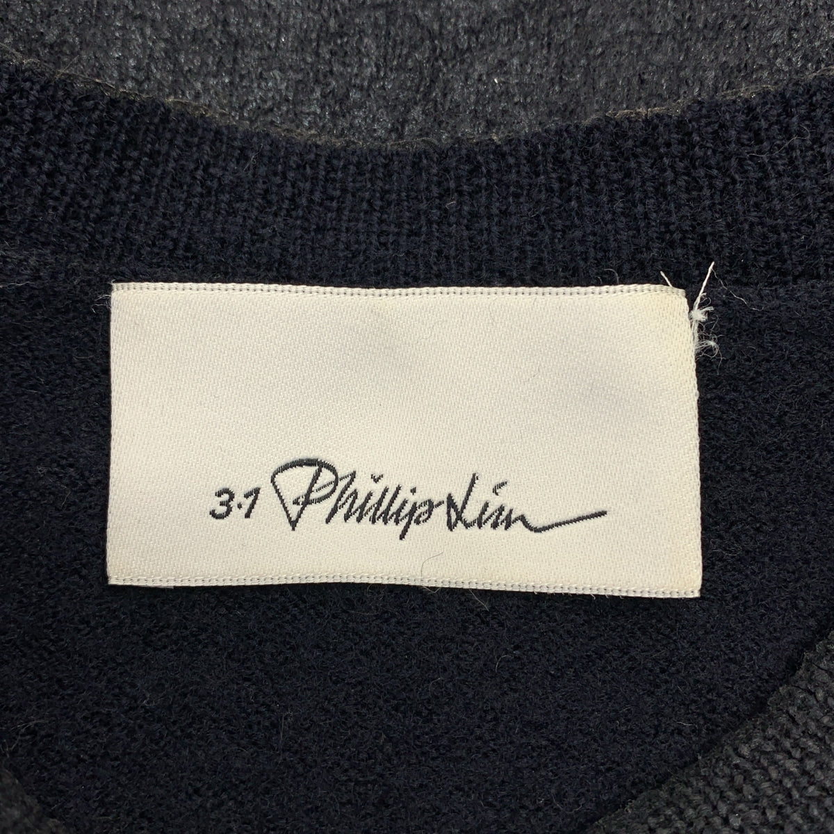 3.1 Phillip Lim | 前裹塗層雙色針織衫 |