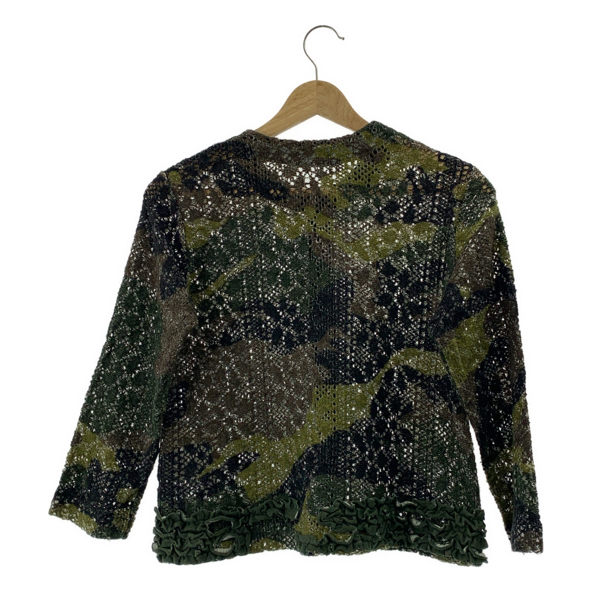 COMME des GARÇONS | 經編布料蕾絲迷彩拉鍊上衣| SHOPBOP