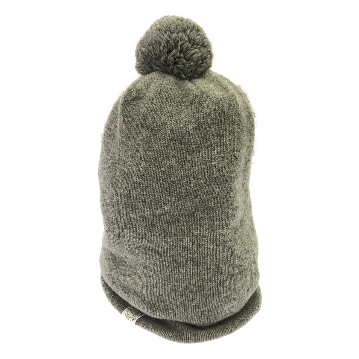 GOLDEN GOOSE / 골든 구스 | 비니 캡 니트 모자 | 회색 | 여성