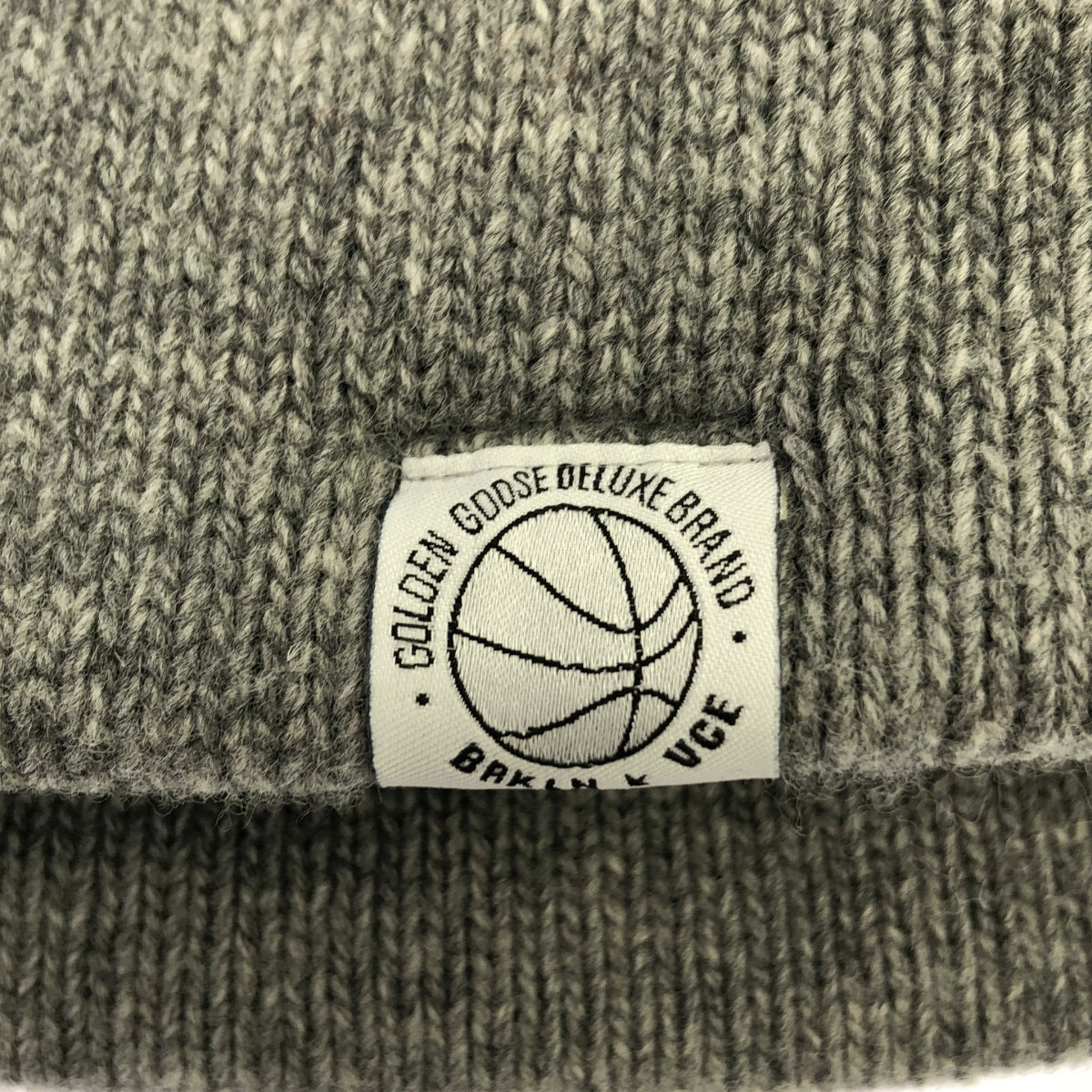 GOLDEN GOOSE / ゴールデングース | ビーニーキャップ ニット帽 | グレー | レディース