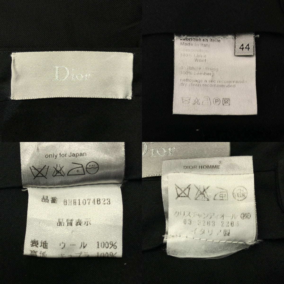 Dior homme / ディオールオム | 2006AW | セットアップ / エディ期 ウール 2B テーラードジャケット / フレア スラックス | 44 | メンズ