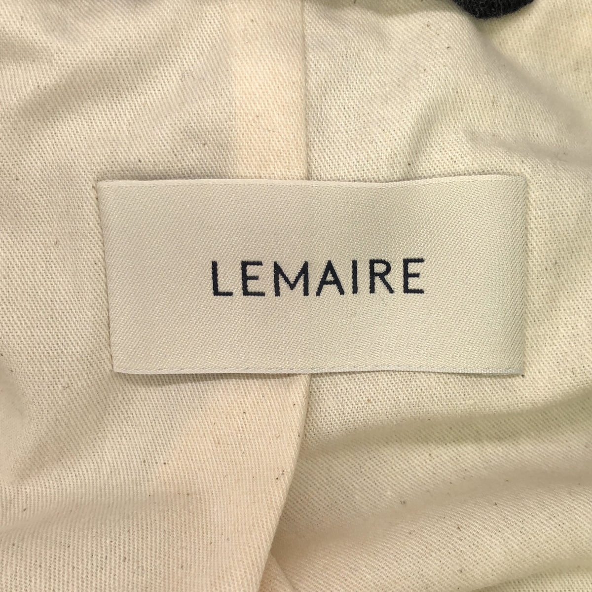 LEMAIRE / 르메르 | 2024AW | SHORT MAXI DB COAT 울 쇼트 더블 브레스트 체스터 코트 | S | 남성