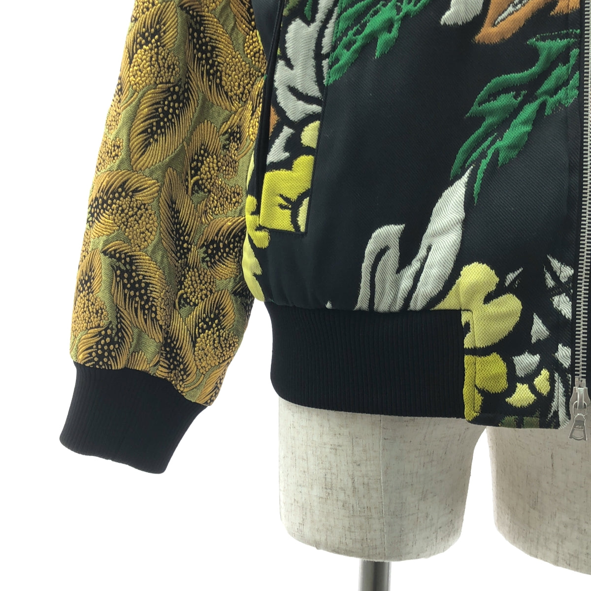 DRIES VAN NOTEN / 드리스 반 노튼 | Embroidered Tapestry Bomber Jacket / 엠브로이드리 봄버 재킷 블루존 / 총 안감 | S | 남성