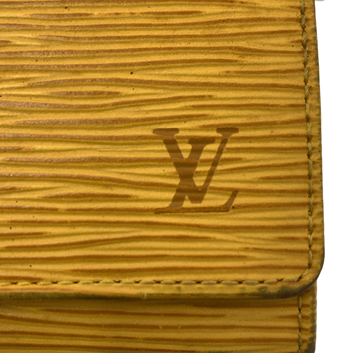 Louis Vuitton / ルイヴィトン | エピ ポルトモネ・ビエ・トレゾール L字ジップ 二つ折り財布 レザー ウォレット | イエロー | レディース