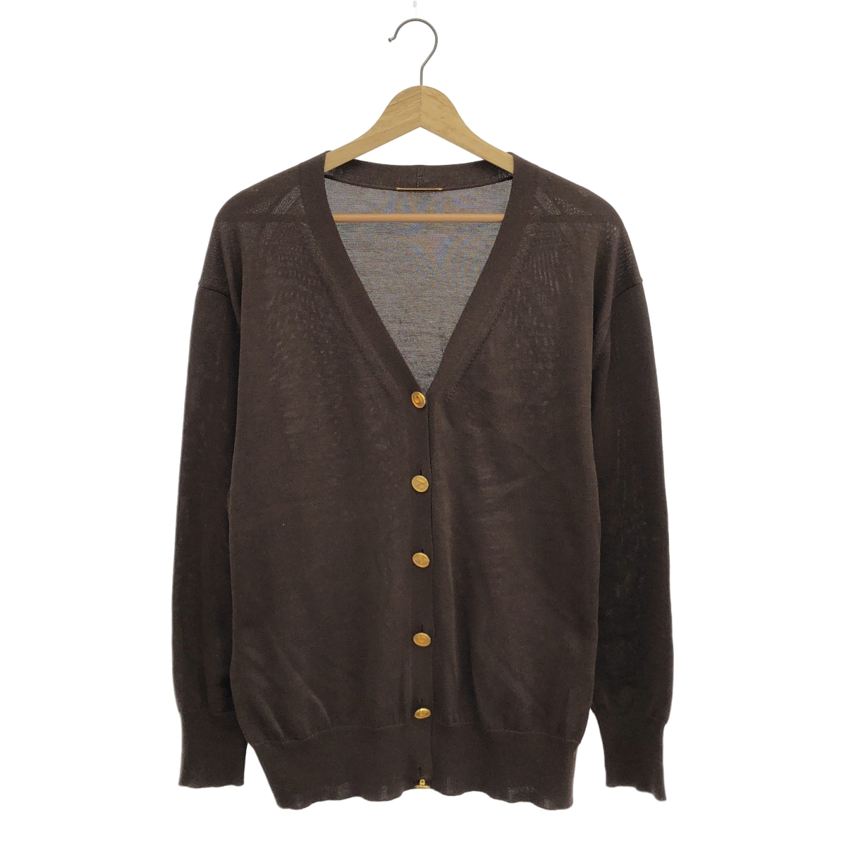 MUSE de Deuxieme Classe / 뮤즈 두주 엠 클래스 | 2025SS | Beauty / 골드 버튼 니트 가디건 | F |