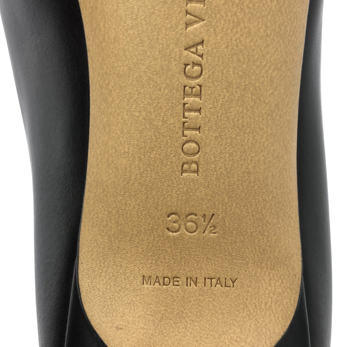 [全新] BOTTEGA VENETA | BV Madame 方頭路易高跟鞋 | 36 1/2 | 黑色 | 女款