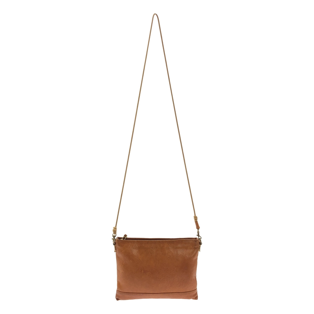 SLOW / スロウ | ×BEAMS / レザー サコッシュ ショルダーバッグ |