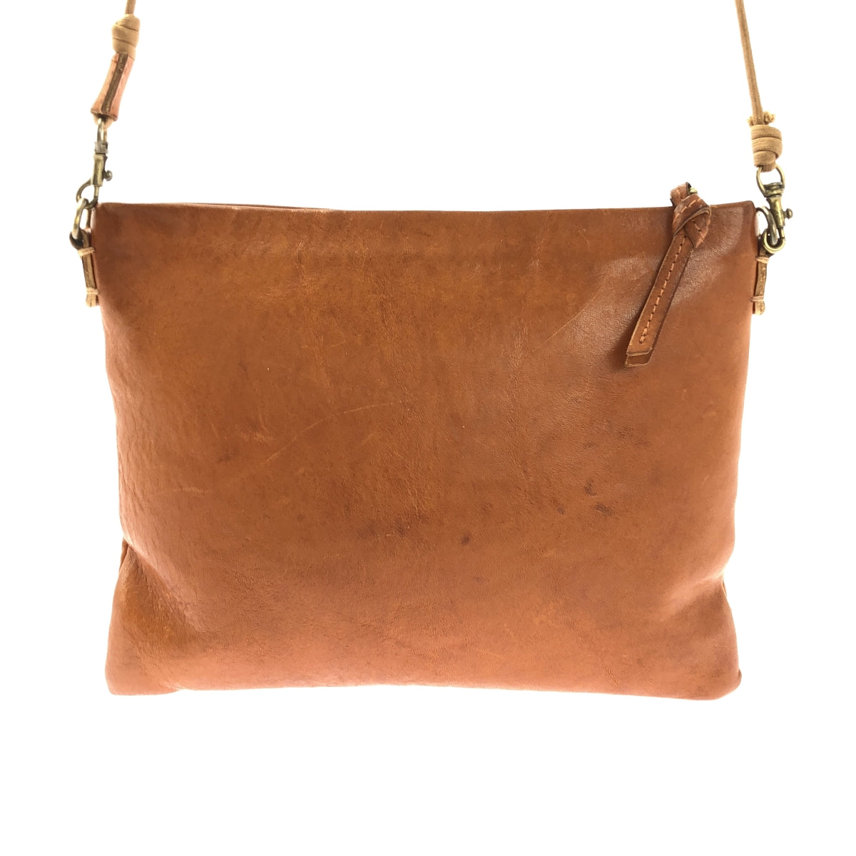 SLOW / スロウ | ×BEAMS / レザー サコッシュ ショルダーバッグ |