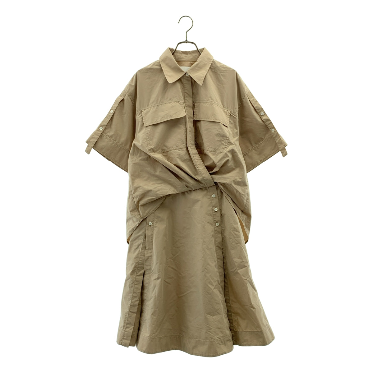 3.1 Phillip Lim | 棉質不對稱疊層襯衫裙 | 4號 | 女裝