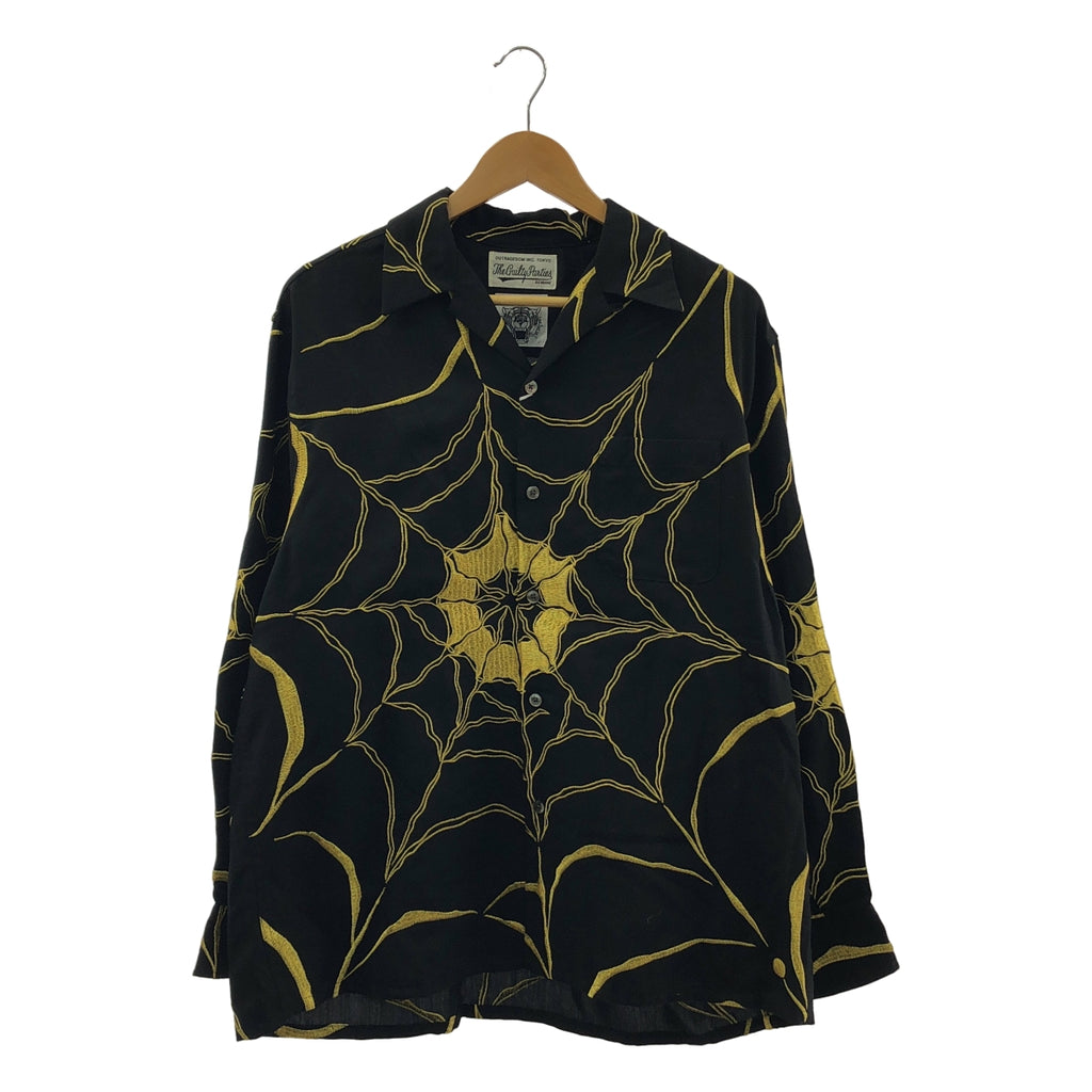 WACKO MARIA / 와코마리아 | × WOLF'S HEAD / 50'S SHIRT L/S 스파이더 자수 셔츠 | M | 맨즈