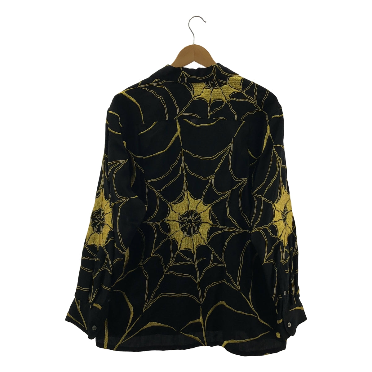 WACKO MARIA / ワコマリア | × WOLF'S HEAD / 50'S SHIRT L/S スパイダー 刺しゅう シャツ | M | メンズ