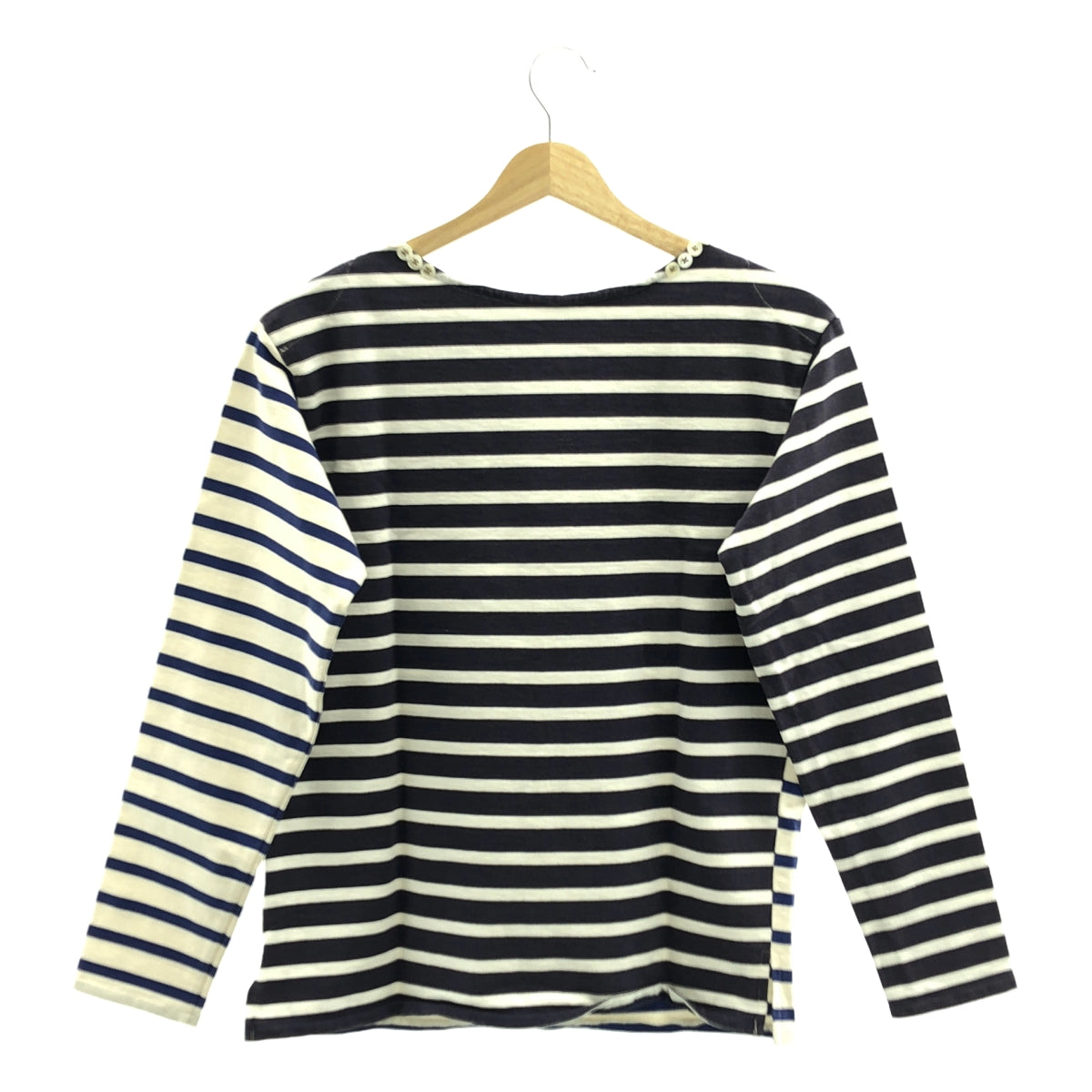 martinique / 마르티니크 | CURRENTAGE / Pearly king &amp; Queen basque shirt 코튼 바스크 셔츠 | 1 | 여성